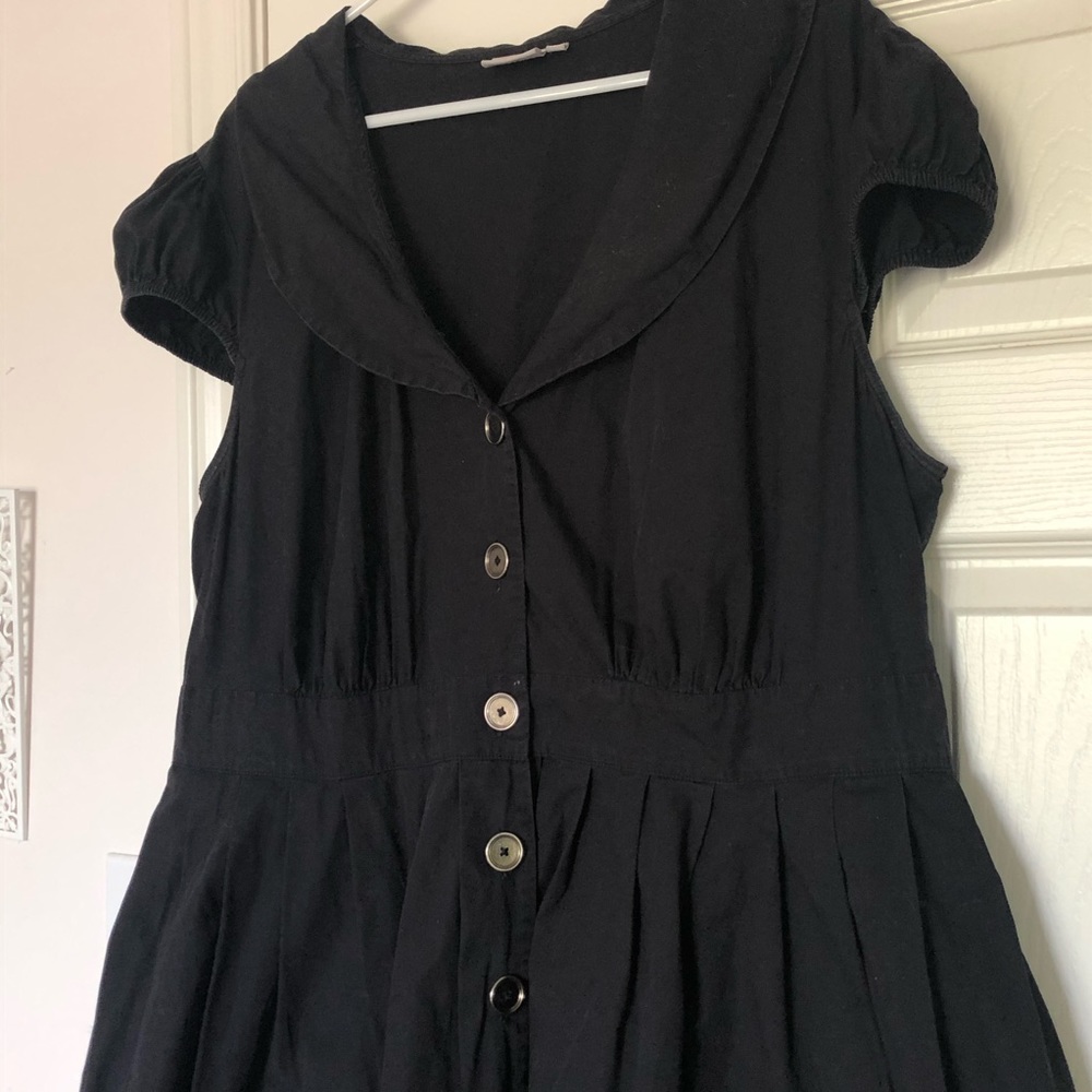 Eshakti Fit and Flare Cotton Shirt Dress Size 3x